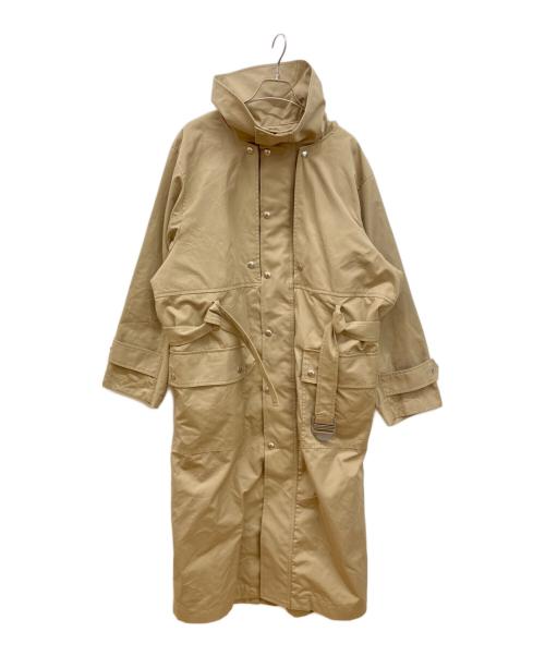 beautiful people（ビューティフルピープル）beautiful people (ビューティフルピープル) finx weather cloth anorak trench coat ベージュ サイズ:36の古着・服飾アイテム