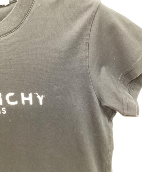 GIVENCHY（ジバンシィ）GIVENCHY (ジバンシィ) ロゴプリントTシャツ ブラック サイズ:XSの古着・服飾アイテム