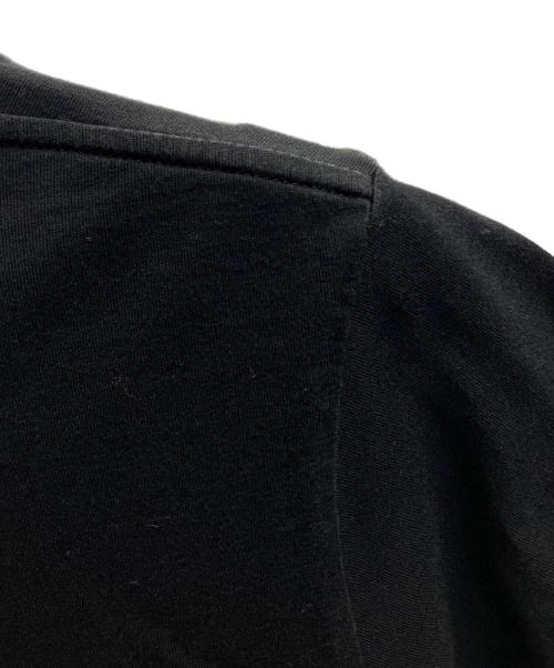 CELINE（セリーヌ）CELINE (セリーヌ) エンブロイダリー クルーネック 半袖Tシャツ ブラック サイズ:XSの古着・服飾アイテム