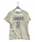Christian Dior（クリスチャン ディオール）の古着「J'ADIOR コットン×リネン Tシャツ」｜アイボリー
