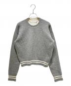 Christian Diorクリスチャン ディオール）の古着「J'Adior 8 ボクシーセーター」｜グレー