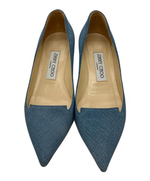 JIMMY CHOO（ジミーチュウ）JIMMY CHOO (ジミーチュウ) パンプス インディゴ サイズ:35の古着・服飾アイテム