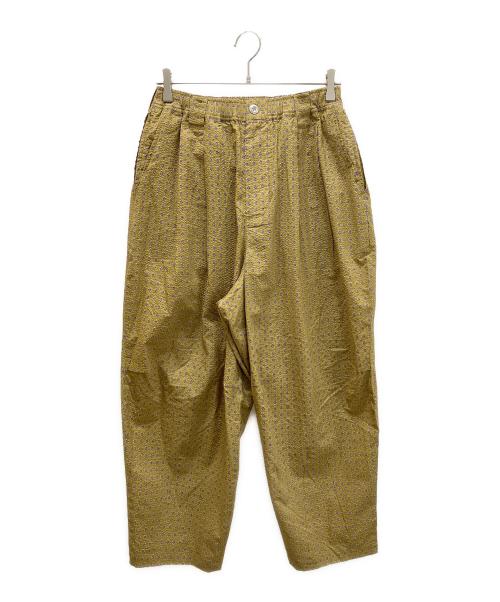 TIGHTBOOTH PRODUCTION（タイトブースプロダクション）TIGHTBOOTH PRODUCTION (タイトブースプロダクション) RHOMBUS BALLOON PANTS イエロー サイズ:Mの古着・服飾アイテム