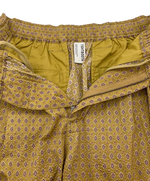 TIGHTBOOTH PRODUCTION（タイトブースプロダクション）TIGHTBOOTH PRODUCTION (タイトブースプロダクション) RHOMBUS BALLOON PANTS イエロー サイズ:Mの古着・服飾アイテム