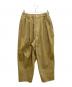 TIGHTBOOTH PRODUCTION（タイトブースプロダクション）の古着「RHOMBUS BALLOON PANTS」｜イエロー