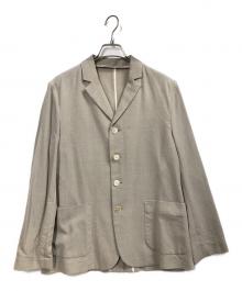 seya.（セヤ）の古着「ウールシルクコットン4Bジャケット」｜ベージュ