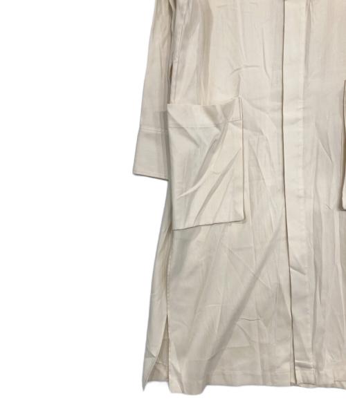08sircus（ゼロエイトサーカス）08sircus (ゼロエイトサーカス) シャツワンピース イエロー サイズ:1の古着・服飾アイテム
