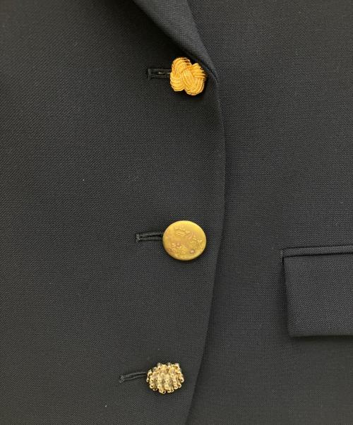 journal standard L'essage（ジャーナルスタンダード レサージュ）journal standard L'essage (ジャーナルスタンダード レサージュ) オーナメントボタンベスト ネイビー サイズ:FREEの古着・服飾アイテム