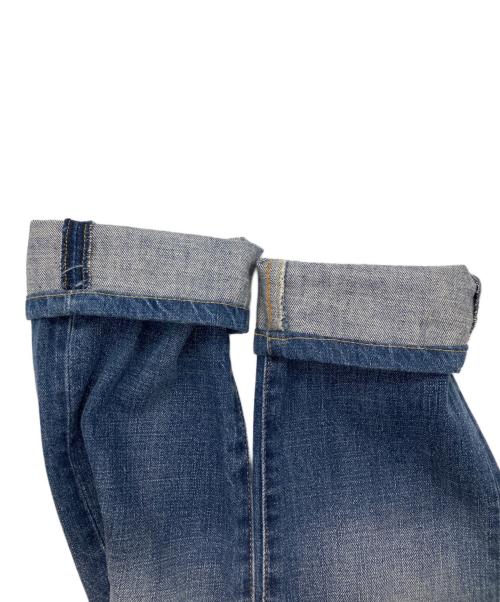 POLO RALPH LAUREN（ポロ・ラルフローレン）POLO RALPH LAUREN (ポロ・ラルフローレン) パッチワークダメージ加工デニムパンツ インディゴ サイズ:W29/L32の古着・服飾アイテム