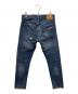 POLO RALPH LAUREN (ポロ・ラルフローレン) パッチワークダメージ加工デニムパンツ インディゴ サイズ:W29/L32：6000円