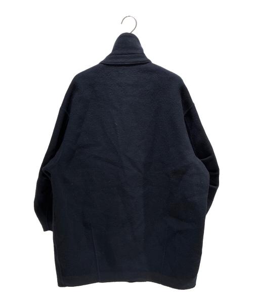 ETRE TOKYO（エトレトウキョウ）ETRE TOKYO (エトレトウキョウ) フーディーストールコクーンコート ネイビー サイズ:Sの古着・服飾アイテム