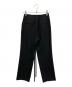Sea Room lynn (シールームリン) Waist crossスラックスパンツ ブラック サイズ:S：6000円