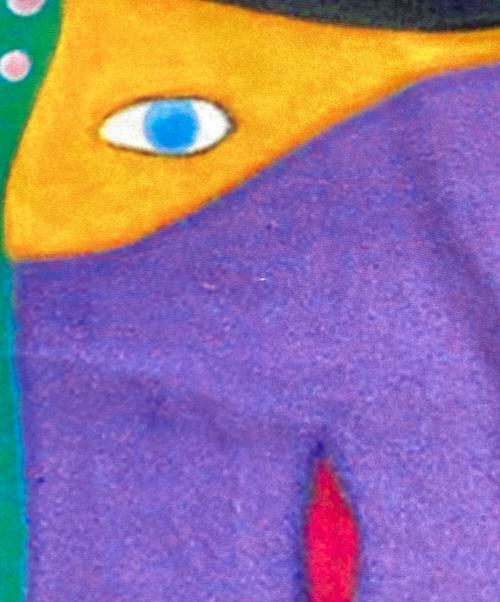 COMME des GARCONS（コムデギャルソン）COMME des GARCONS (コムデギャルソン) Serge Vollin グラフィックプリントワンピース マルチカラー サイズ:XSの古着・服飾アイテム