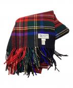 JOHNSTONS OF ELGINジョンストンズオブエルガン）の古着「カシミヤ大判ストール」｜マルチカラー