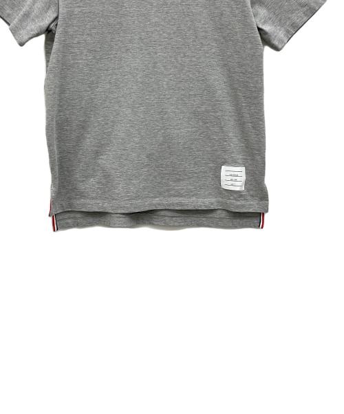 Thom Browne（トムブラウン）Thom Browne (トムブラウン) ジャージー リラックス サイドスリット Tシャツ グレー サイズ:2の古着・服飾アイテム