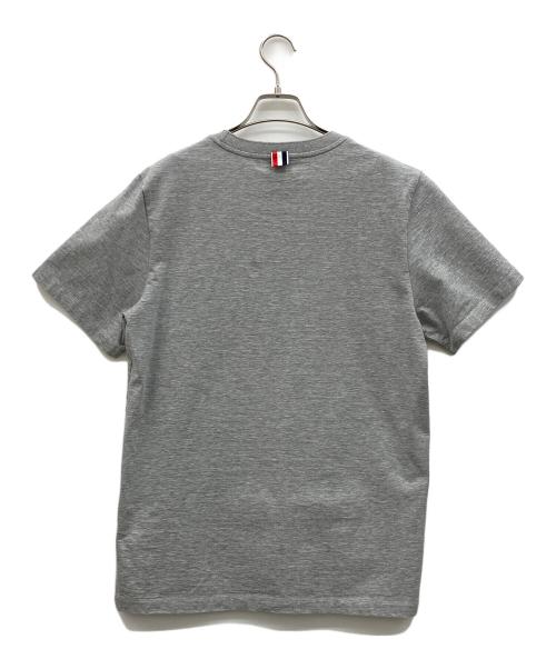 Thom Browne（トムブラウン）Thom Browne (トムブラウン) ジャージー リラックス サイドスリット Tシャツ グレー サイズ:2の古着・服飾アイテム