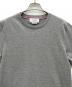 Thom Browne (トムブラウン) ジャージー リラックス サイドスリット Tシャツ グレー サイズ:2：14000円
