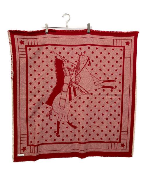 HERMES（エルメス）HERMES (エルメス) TIPI BABY　おくるみ レッドの古着・服飾アイテム