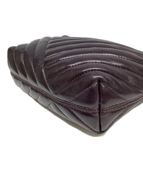 ISABEL MARANT（イザベルマラン）ISABEL MARANT (イザベルマラン) キルティングチェーンショルダーバッグ バーガンディーの古着・服飾アイテム