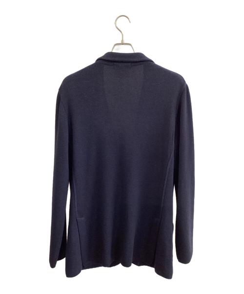 LARDINI（ラルディーニ）LARDINI (ラルディーニ) ニットジャケット ネイビー サイズ:Lの古着・服飾アイテム
