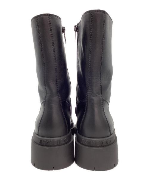 JIMMY CHOO（ジミーチュウ）JIMMY CHOO (ジミーチュウ) ブーツ ブラック サイズ:38の古着・服飾アイテム