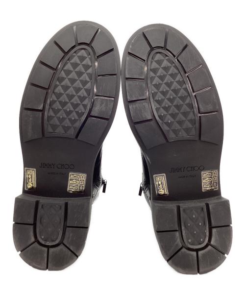 JIMMY CHOO（ジミーチュウ）JIMMY CHOO (ジミーチュウ) ブーツ ブラック サイズ:38の古着・服飾アイテム