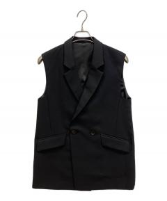 中古・古着通販】LOHEN (ローヘン) ハイカウントウールバイカラージレ