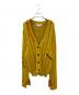 MARNI（マルニ）の古着「ステッチデザインカーディガン」｜イエロー