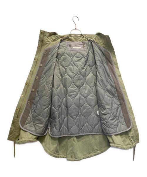 Paul ce cin（ピュアルセシン）Paul ce cin (ピュアルセシン) ライナー付モッズコート グリーン サイズ:FREEの古着・服飾アイテム