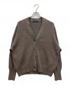 AP STUDIOエーピーストゥディオ）の古着「リラックスサイズリネンカーディガン」｜グレー