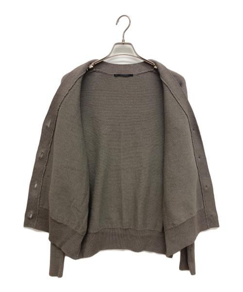 AP STUDIO（エーピーストゥディオ）AP STUDIO (エーピーストゥディオ) リラックスサイズリネンカーディガン グレー サイズ:FREEの古着・服飾アイテム