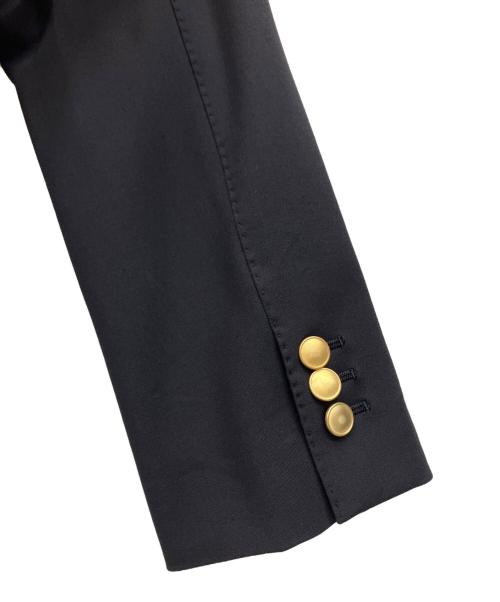 Spick and Span（スピック＆スパン）Spick and Span (スピックアンドスパン) プレーンウィーブダブルブレストジャケット ネイビー サイズ:38の古着・服飾アイテム
