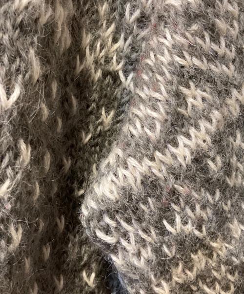 PINK HOUSE（ピンクハウス）PINK HOUSE (ピンクハウス) ノルディック柄カーディガン グレー サイズ:FREEの古着・服飾アイテム