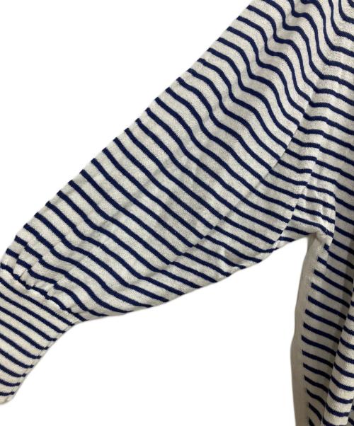 BEARDSLEY（ビアズリー）BEARDSLEY (ビアズリー) サークルドルマンニット ネイビー サイズ:FREEの古着・服飾アイテム