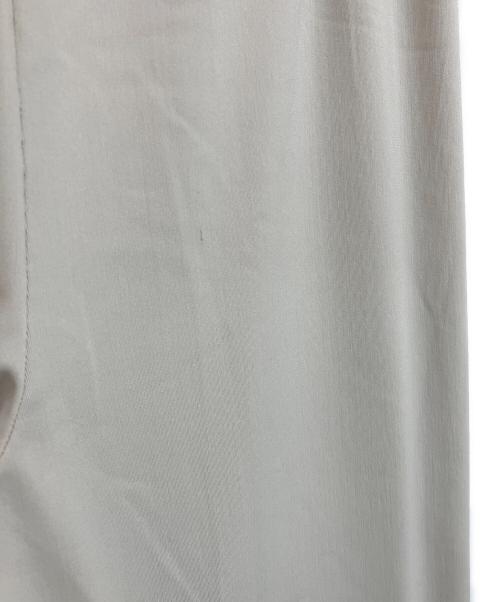 mizuiro-ind（ミズイロインド）mizuiro-ind (ミズイロインド) ストレッチイージーパンツ ベージュ サイズ:2の古着・服飾アイテム