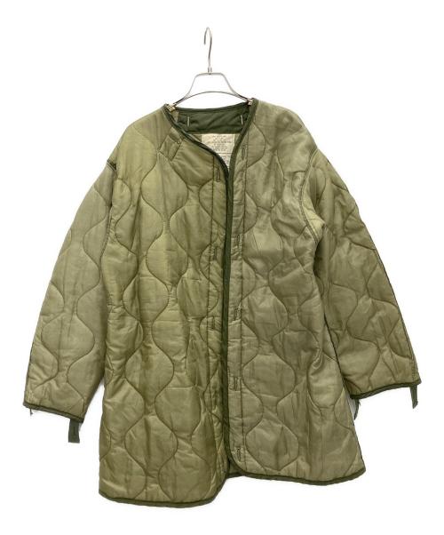 WINFIELD MFG（ウィンフィールド）WINFIELD MFG (ウィンフィールド) キルティングコート オリーブ サイズ:XSの古着・服飾アイテム