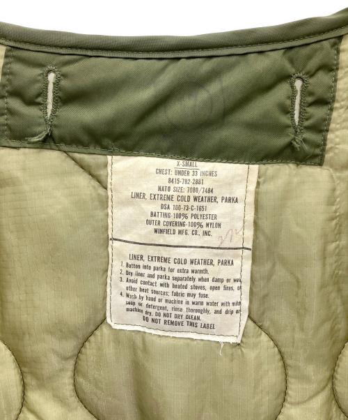 WINFIELD MFG（ウィンフィールド）WINFIELD MFG (ウィンフィールド) キルティングコート オリーブ サイズ:XSの古着・服飾アイテム