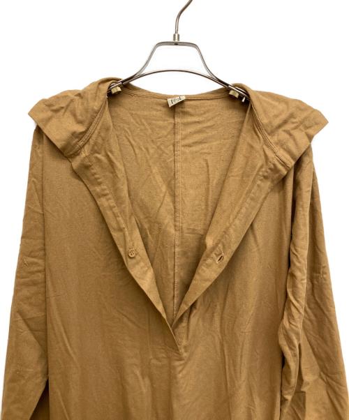 BASERANGE（ベースレンジ）BASERANGE (ベースレンジ) VESTER JUMPSUIT ブラウン サイズ:XSの古着・服飾アイテム