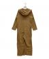 BASERANGE (ベースレンジ) VESTER JUMPSUIT ブラウン サイズ:XS：8000円