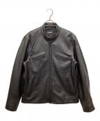 AVIREXアヴィレックス）の古着「STAND SINGLE RIDERSレザージャケット」｜ブラック