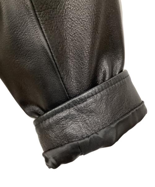 AVIREX（アヴィレックス）AVIREX (アヴィレックス) STAND SINGLE RIDERSレザージャケット ブラック サイズ:XLの古着・服飾アイテム