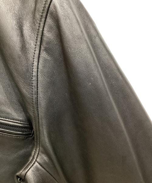 AVIREX（アヴィレックス）AVIREX (アヴィレックス) STAND SINGLE RIDERSレザージャケット ブラック サイズ:XLの古着・服飾アイテム