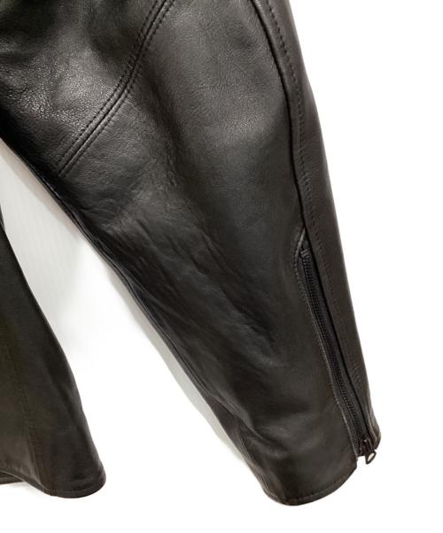 AVIREX（アヴィレックス）AVIREX (アヴィレックス) STAND SINGLE RIDERSレザージャケット ブラック サイズ:XLの古着・服飾アイテム