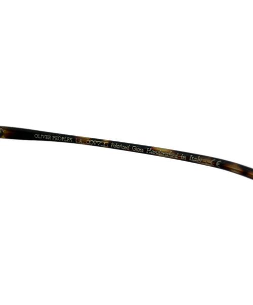 OLIVER PEOPLES（オリバーピープルズ）OLIVER PEOPLES (オリバーピープルズ) サングラス ブラウン サイズ:48□22 145の古着・服飾アイテム