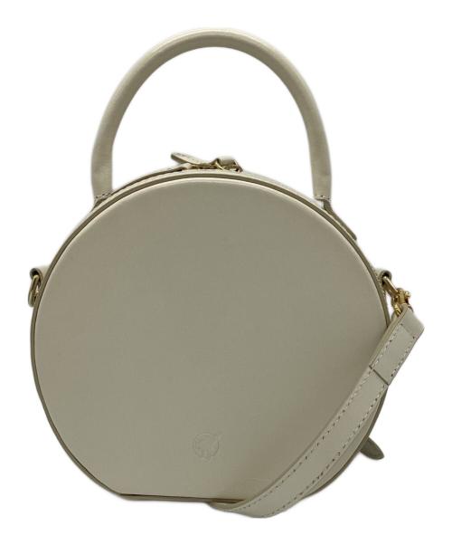 verybrain（ベリーブレイン）Verybrain (ベリーブレイン) Leather round mini bag アイボリー サイズ:下記参照の古着・服飾アイテム