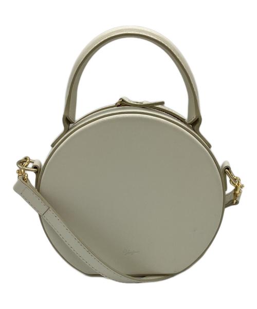 verybrain（ベリーブレイン）Verybrain (ベリーブレイン) Leather round mini bag アイボリー サイズ:下記参照の古着・服飾アイテム