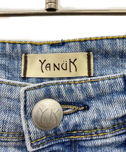 YANUK（ヤヌーク）YANUK (ヤヌーク) IENA (イエナ) LILITH ワイドストレートデニム インディゴ サイズ:25の古着・服飾アイテム