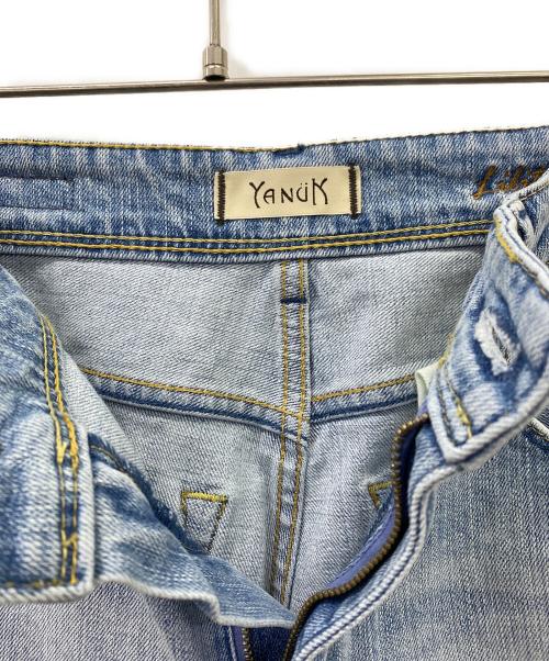 YANUK（ヤヌーク）YANUK (ヤヌーク) IENA (イエナ) LILITH ワイドストレートデニム インディゴ サイズ:25の古着・服飾アイテム