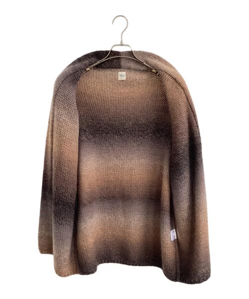 Ron Herman（ロンハーマン）Ron Herman (ロンハーマン) グラデーションジャガードニットカーディガン ブラウン サイズ:Ｓの古着・服飾アイテム
