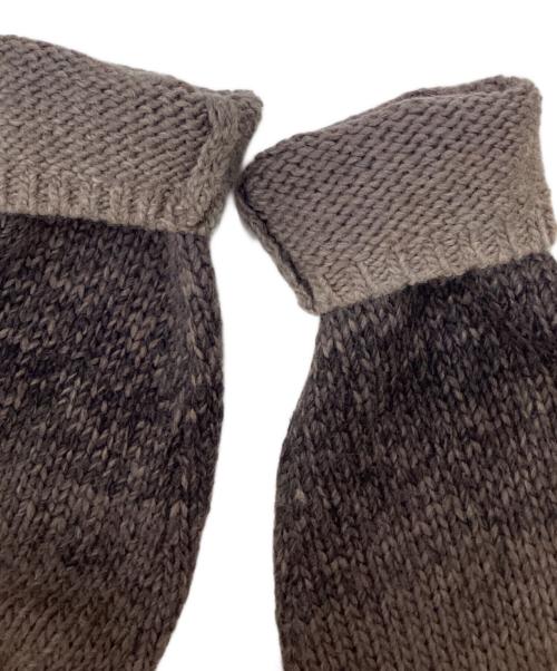 Ron Herman（ロンハーマン）Ron Herman (ロンハーマン) グラデーションジャガードニットカーディガン ブラウン サイズ:Ｓの古着・服飾アイテム